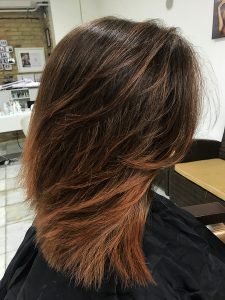 OPEN Hair & Beauty shatush frizura, festett haj Barcza Maximiliántól